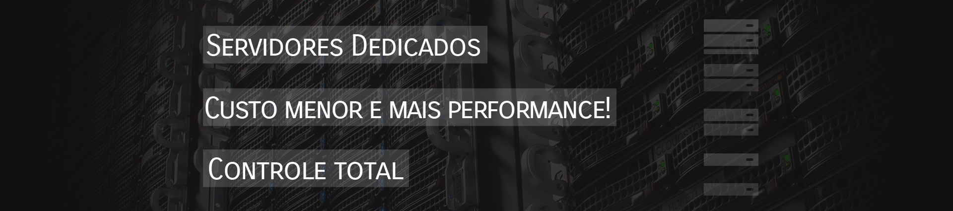 Servidor virtual promoção